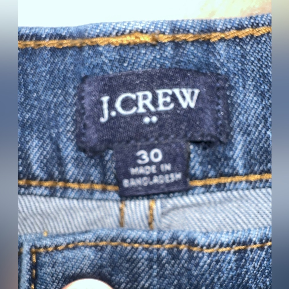 J.Crew Wide Leg Cropped Jeans - Picture 3 of 4